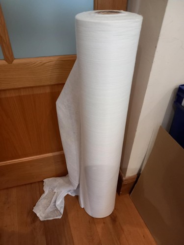 Metres white iron on - of,