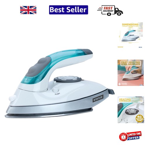 1000w travel steam iron - travel,