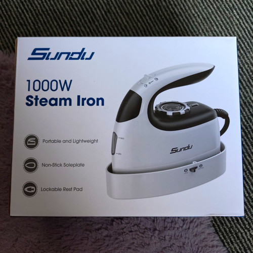 Sundu 1000w travel steam iron - sundu,