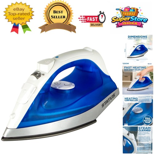 1200w memphis steam iron - 1200w,