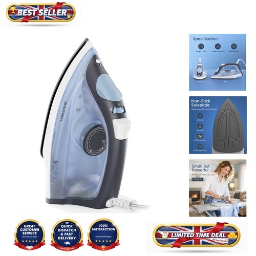 Lightweight steam iron with - lightweight,