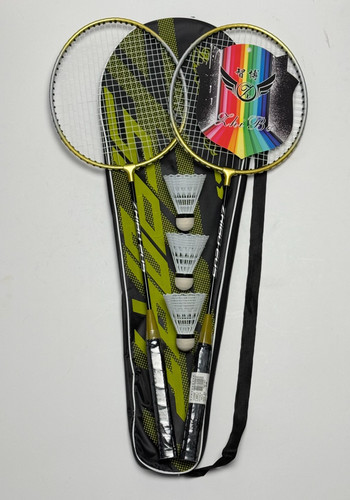 Badminton racket set with - racket,