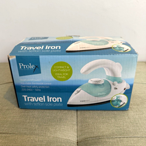 Prolex travel iron - prolex, iron,