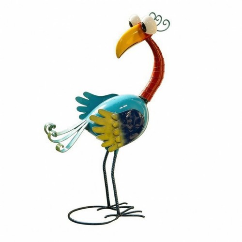 Iron bird garden ornament - iron,