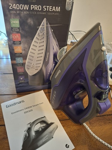 Goodmans pro steam - steam, iron